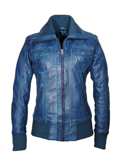 Basic leren jas 11-67-4