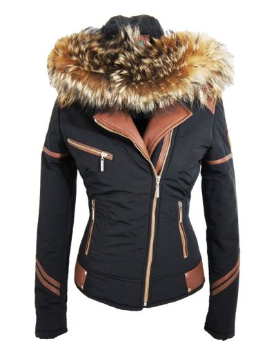 Dames jas met Kraag F473