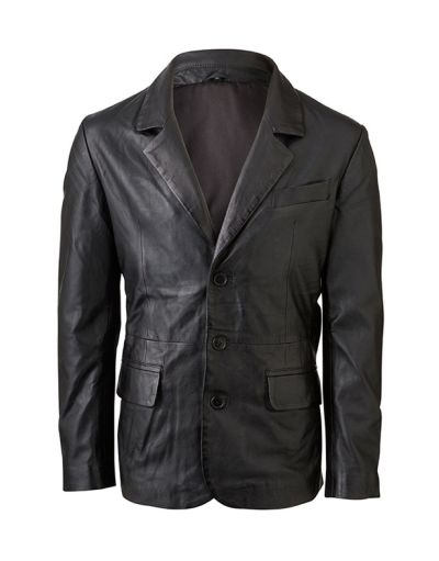 Heren Colbert zwart 914