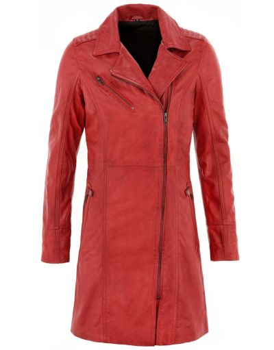 Leren Trenchcoat Tammy
