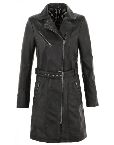 Leren Trenchcoat Huma