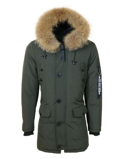 Heren Parka met Bont 2737