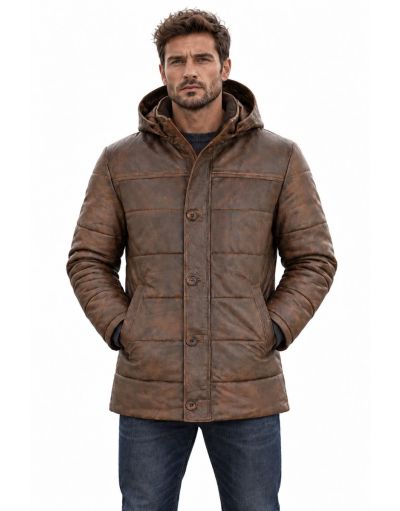 Winterjas met capuchon