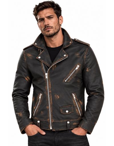 perfecto leather Used-look