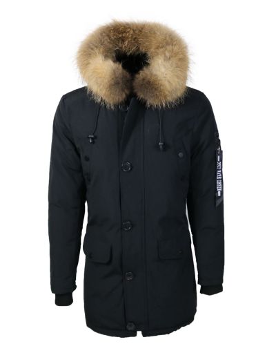 Heren Parka met Bont 2737